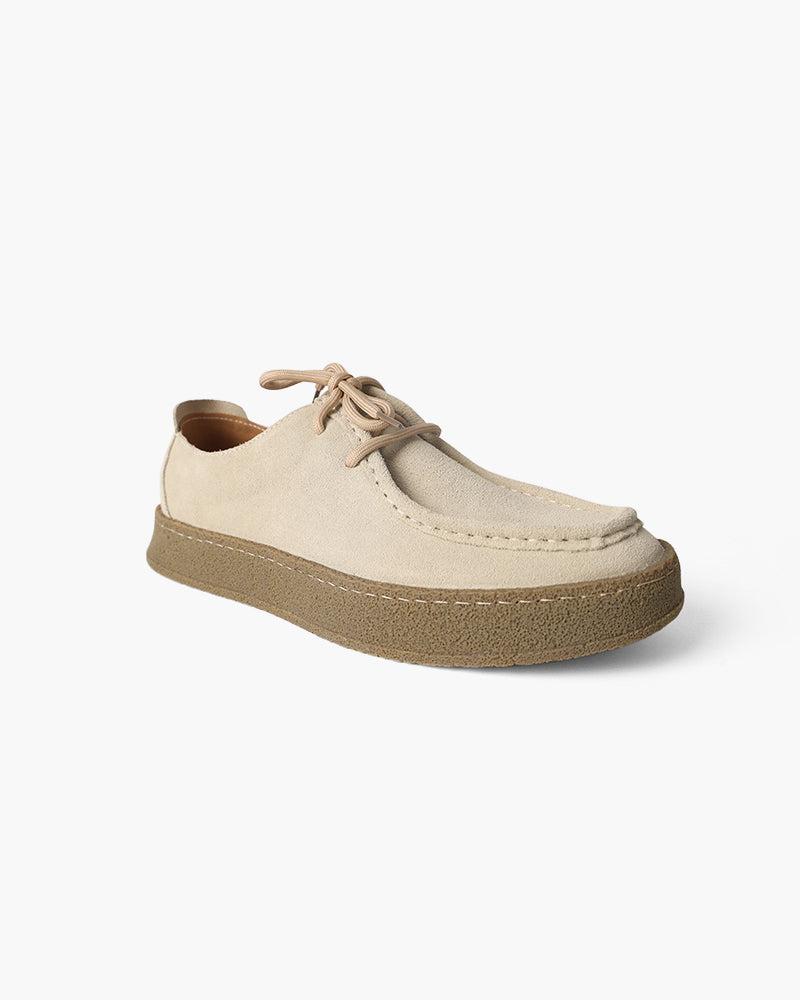 Scarpe Cittadine Uomo in Suede Morbido Stile Casual