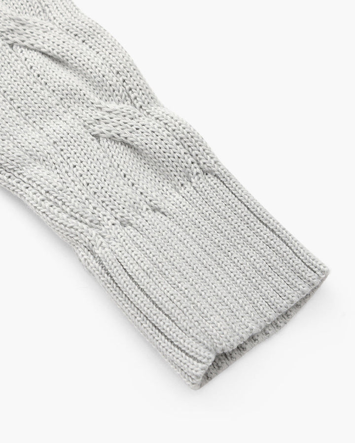 Maglione Uomo Cotone Mezzo Zip Vestibilità Comoda