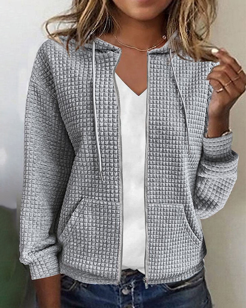 Gilet Donna Estivo con Cappuccio e Tasche Casual - Vesarelli