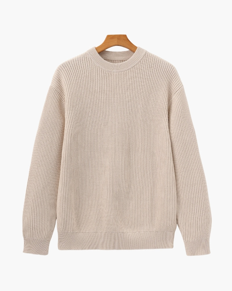 Maglione Uomo Cotone Girocollo Classico
