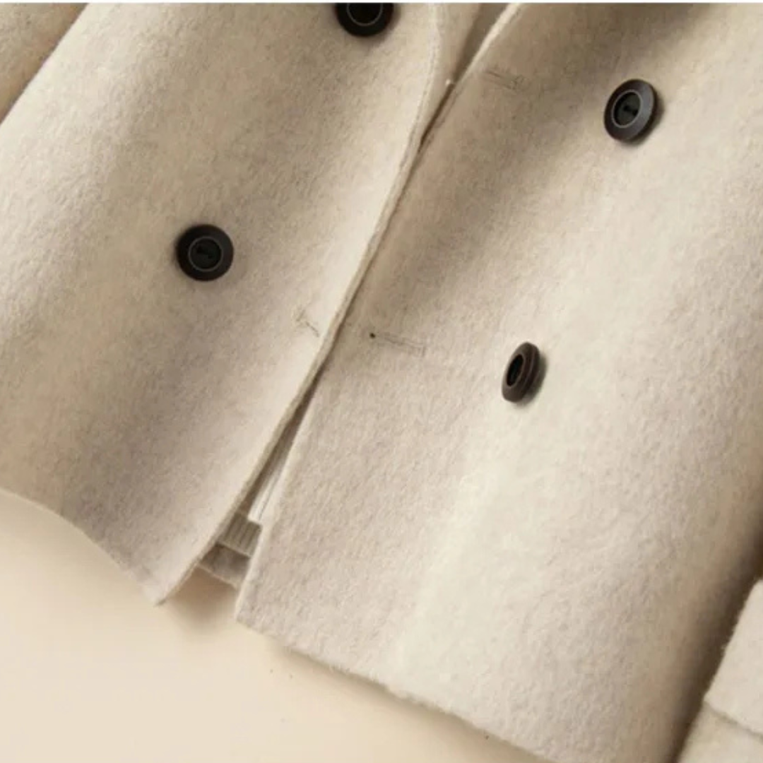 Blazer Doppiopetto Donna Giacca con Revers Classica