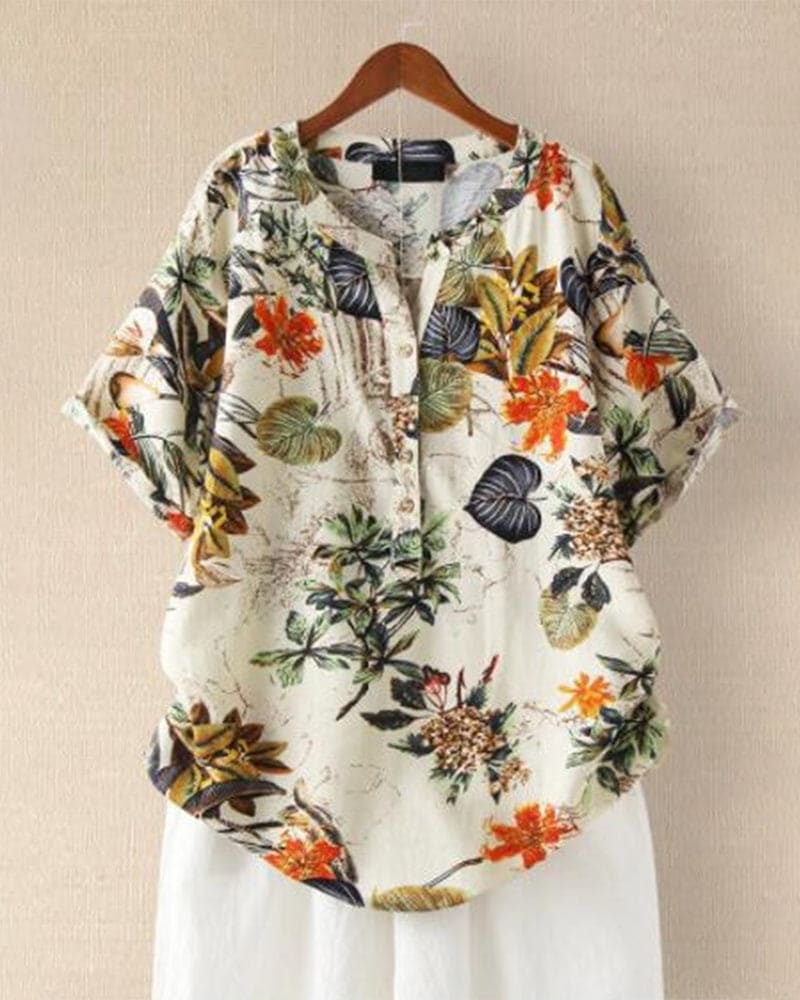Camicia Donna Leggera Estiva Taglio Classico - Vesarelli