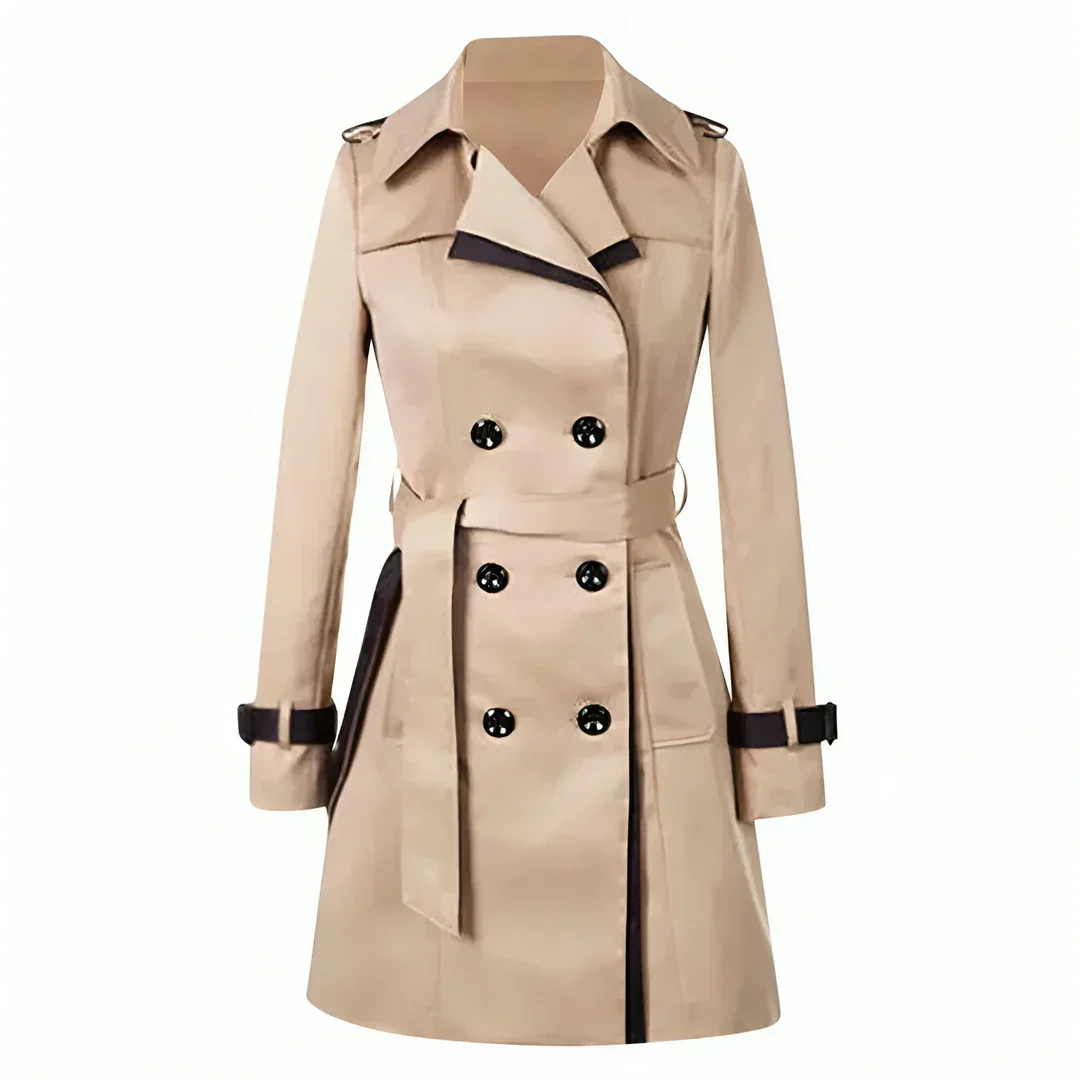 Cappotto Trench Donna Leggero Casual Lungo Confortevole - Vesarelli
