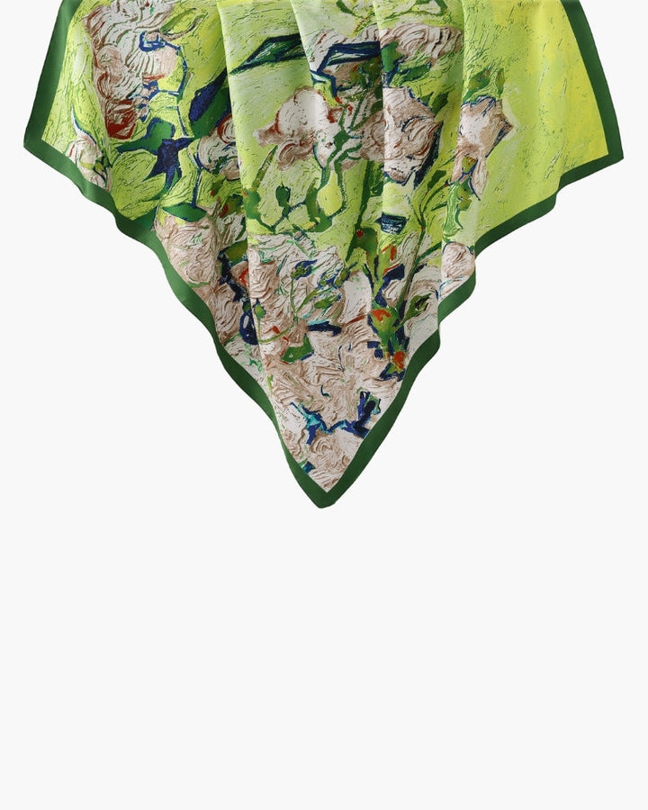 Foulard Donna Twill Seta Morbido Artigianale