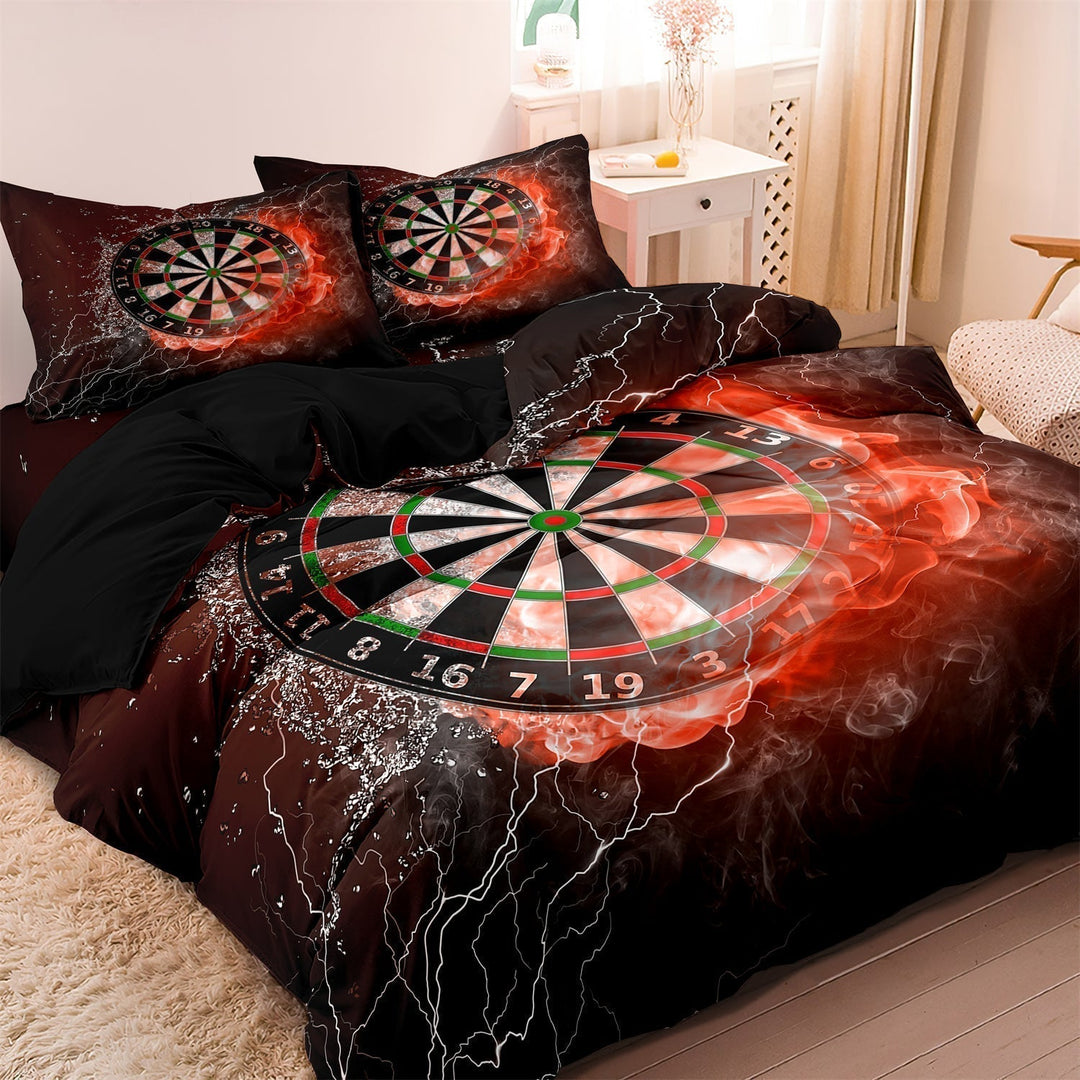 Set Biancheria da Letto Estiva Cotone Leggero Stile Darts - Vesarelli