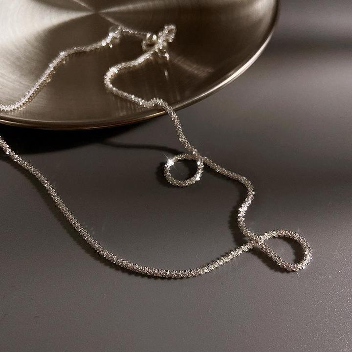 Set Collane Donna in Metallo Lucido Elegante