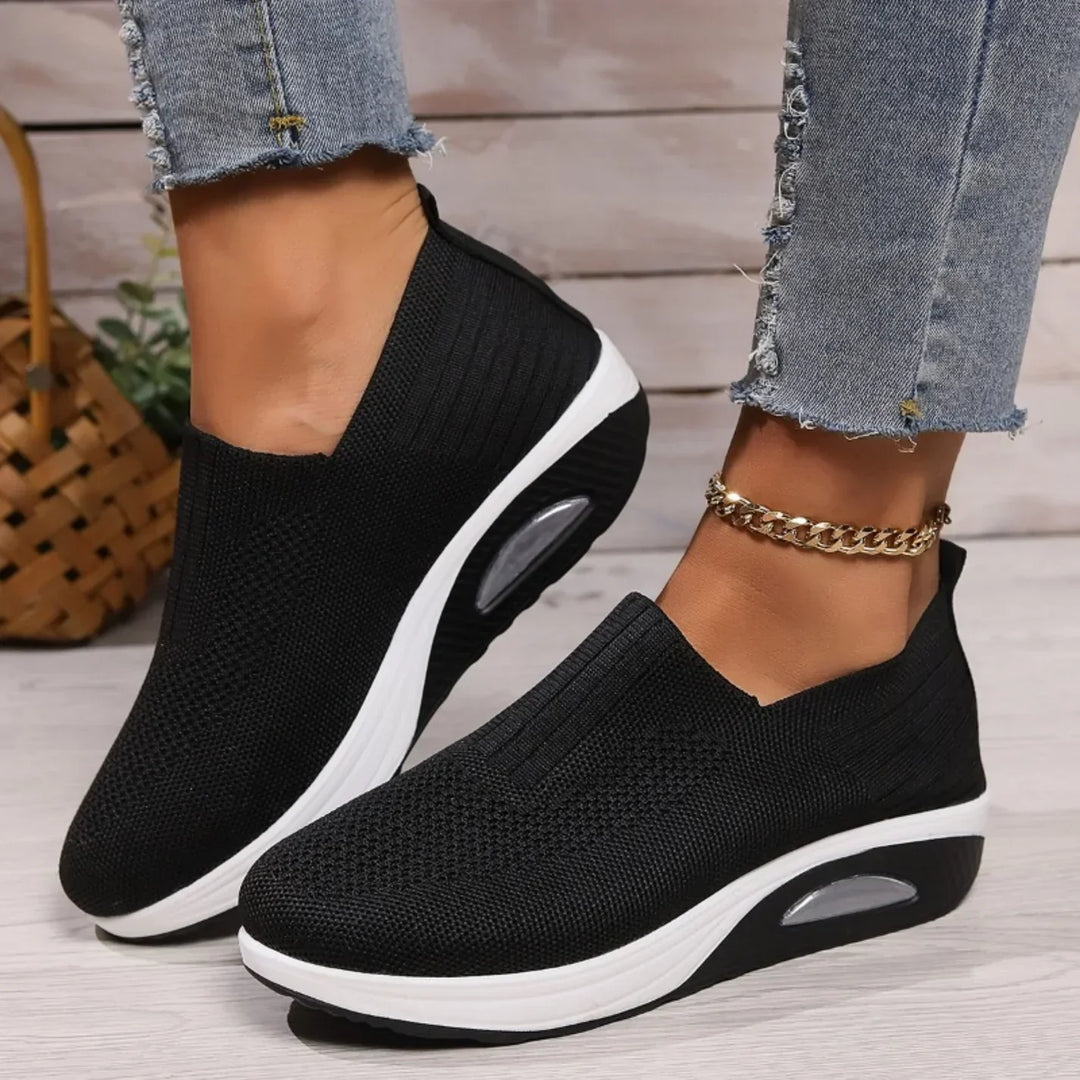 Sneakers Donna Mesh Traspirante Ortopediche Slip-On Leggere Comode