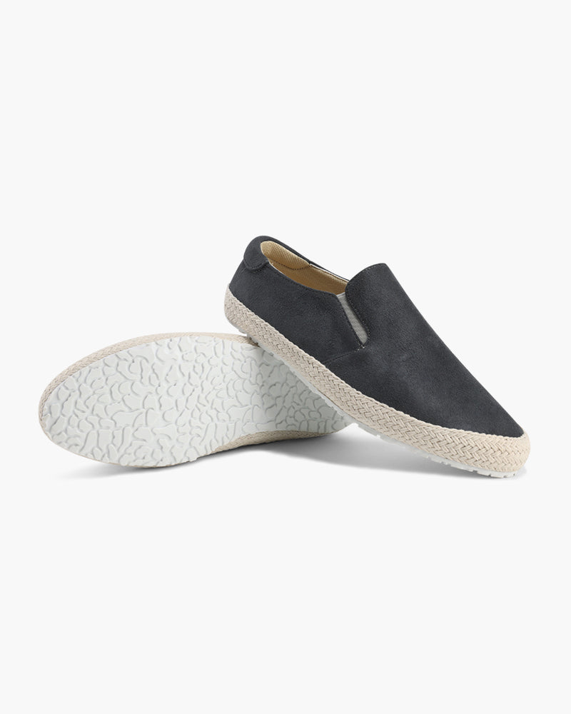 Scarpe Slip-On Uomo in Camoscio Comfort Calzata Naturale