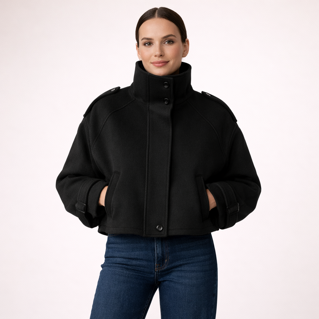 Giacca Donna in Lana Elegante Vestibilità Confortevole