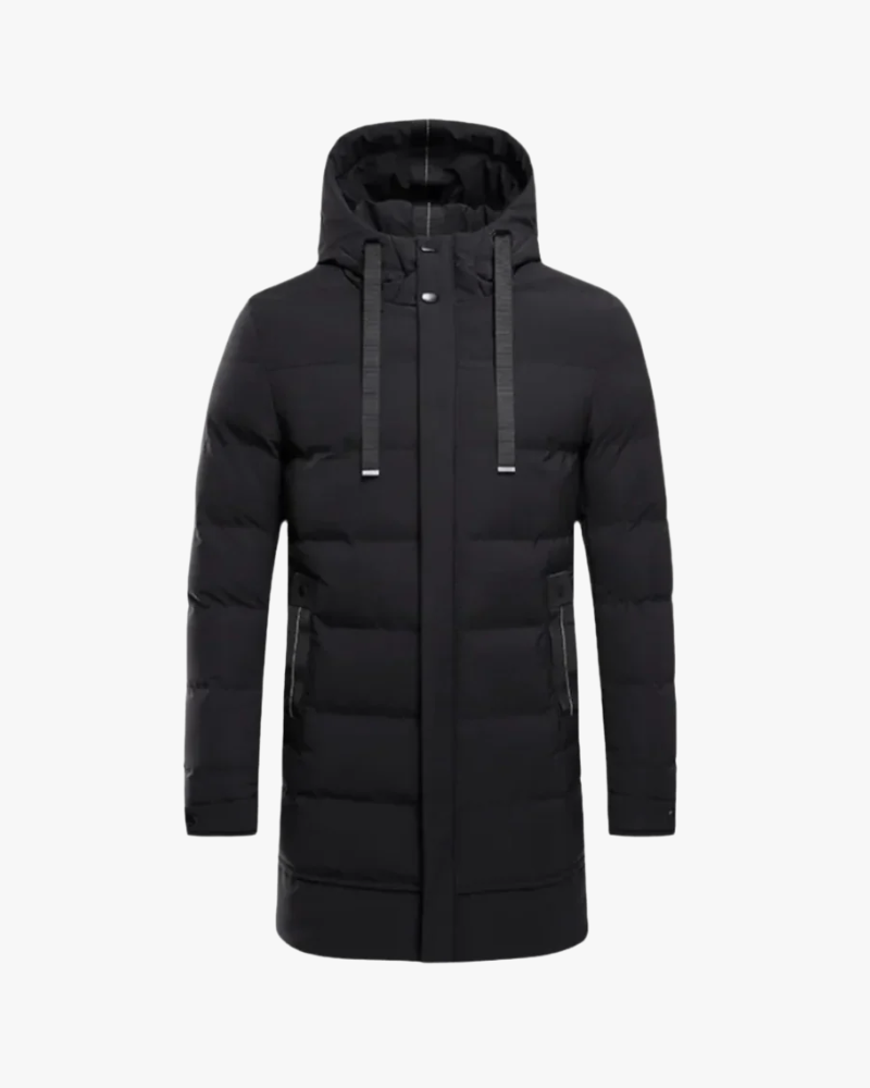 Giacca Lunga Uomo Imbottita Calda e Elegante