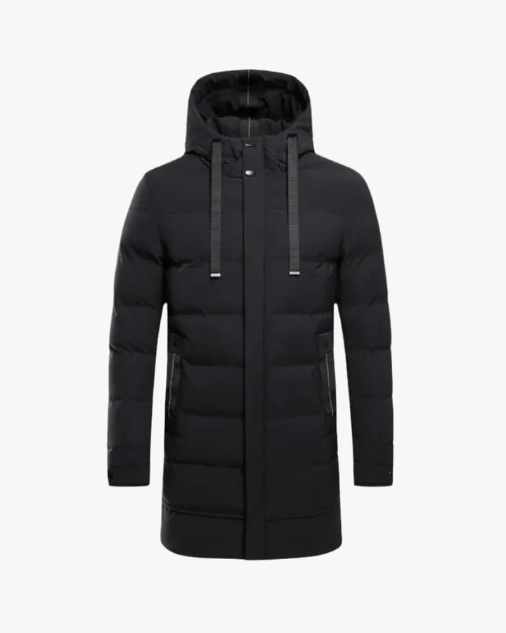 Giacca Lunga Uomo Imbottita Calda e Elegante
