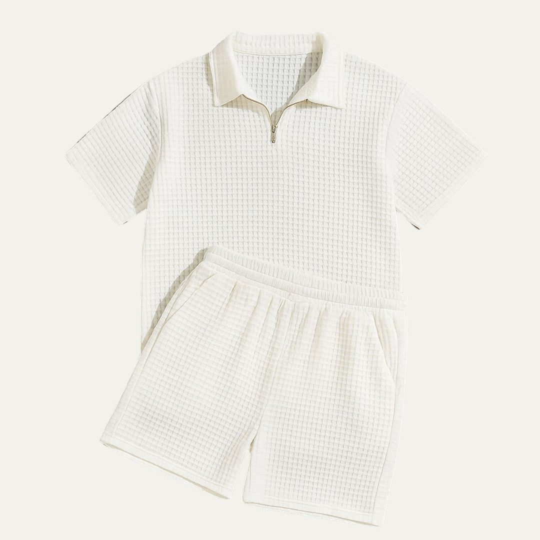 Set Estivo Uomo Polo e Shorts Classici