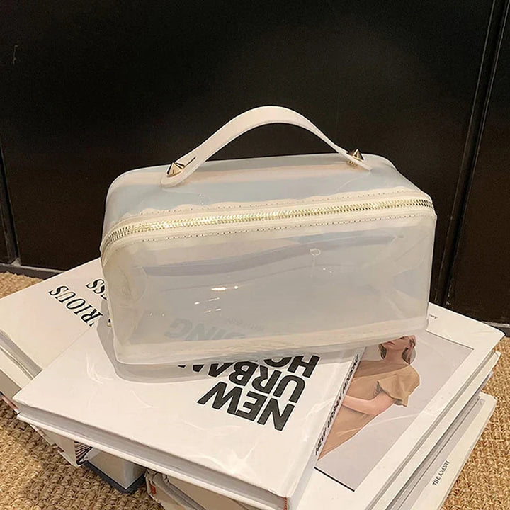 Organizer Trasparente Unisex per Oggetti Essenziali da Viaggio - Vesarelli