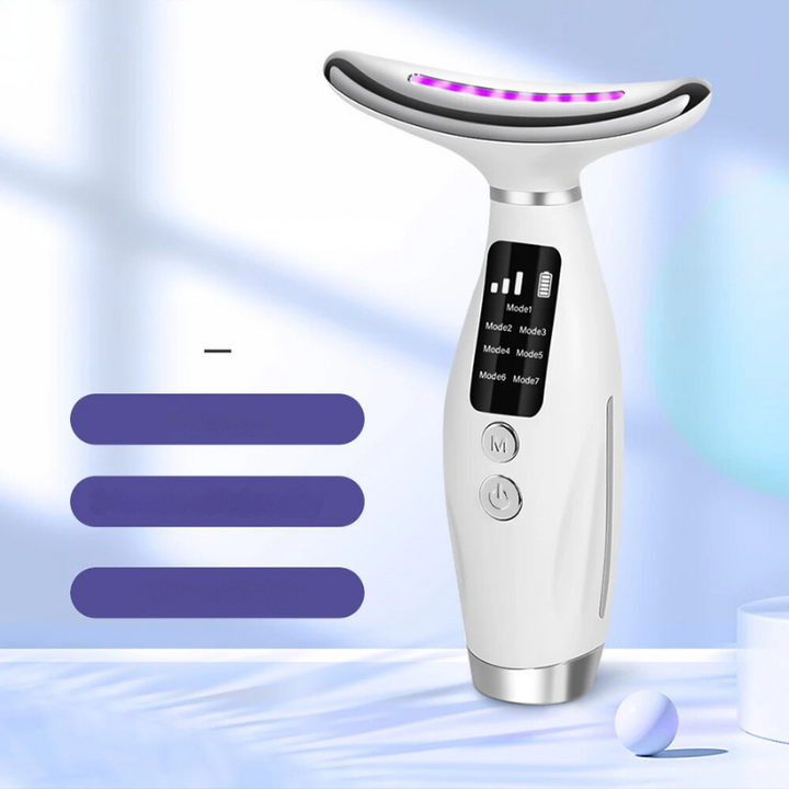 Dispositivo Terapia Fotoni LED Anti-Rughe e Riduttore Doppio Mento - Vesarelli