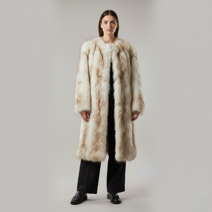 Giacca Donna in Pelliccia Sintetica Vestibilità Classica - Vesarelli