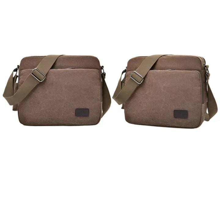 Borsa da viaggio Uomo in Tela Tracolla Messenger - Vesarelli