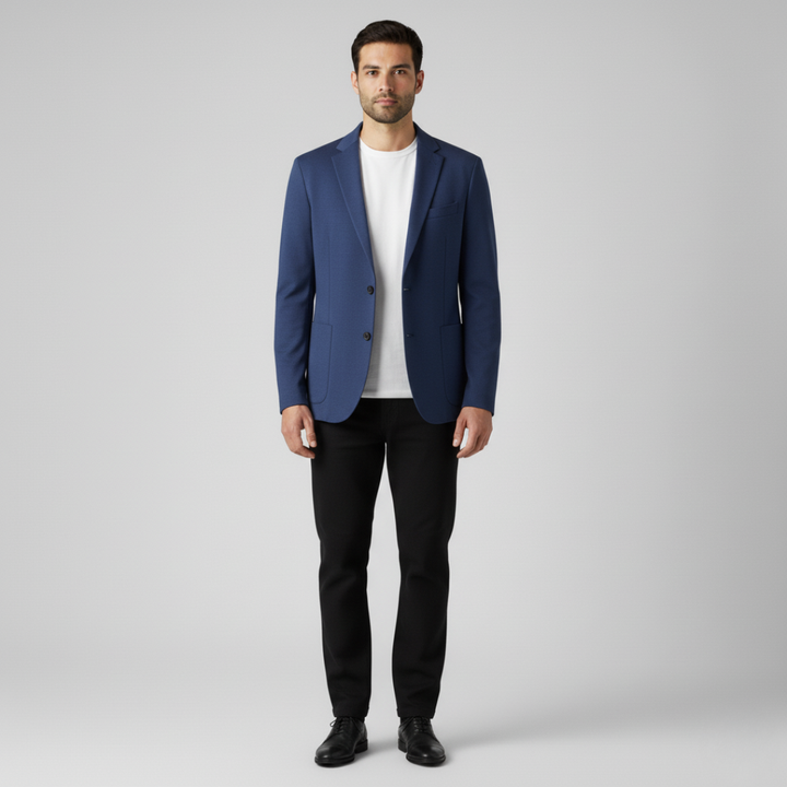 Completo Uomo Blazer Elegante Vestibilità Classica