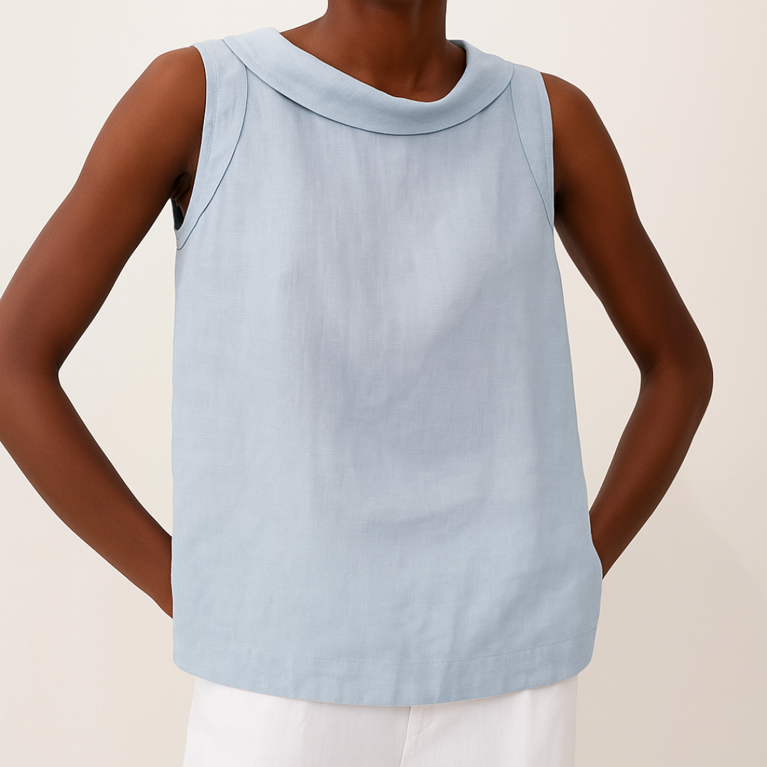 T-shirt Donna Collo Alto Vestibilità Regular