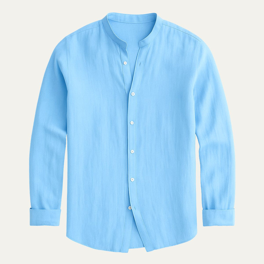 Camicia Uomo in Lino Estiva Classica Slim