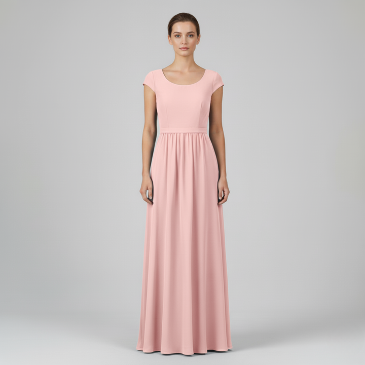 Abito Lungo Donna Fluido Elegante - Vesarelli