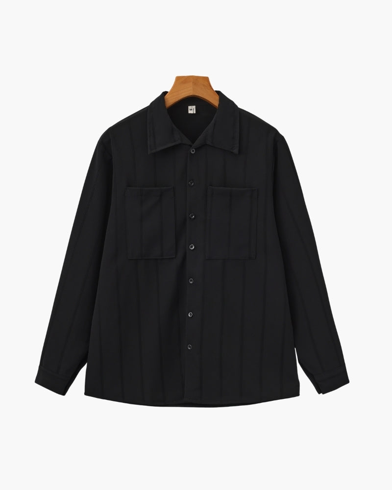 Camicia Uomo Cotone Comfort Stile Elegante Slim Fit