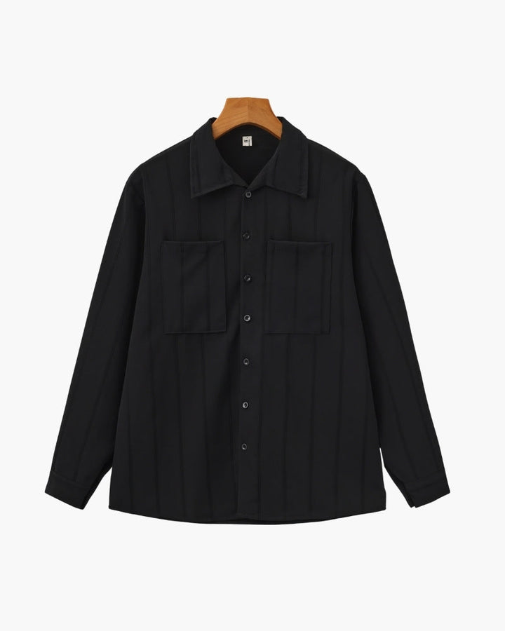 Camicia Uomo Cotone Comfort Stile Elegante Slim Fit