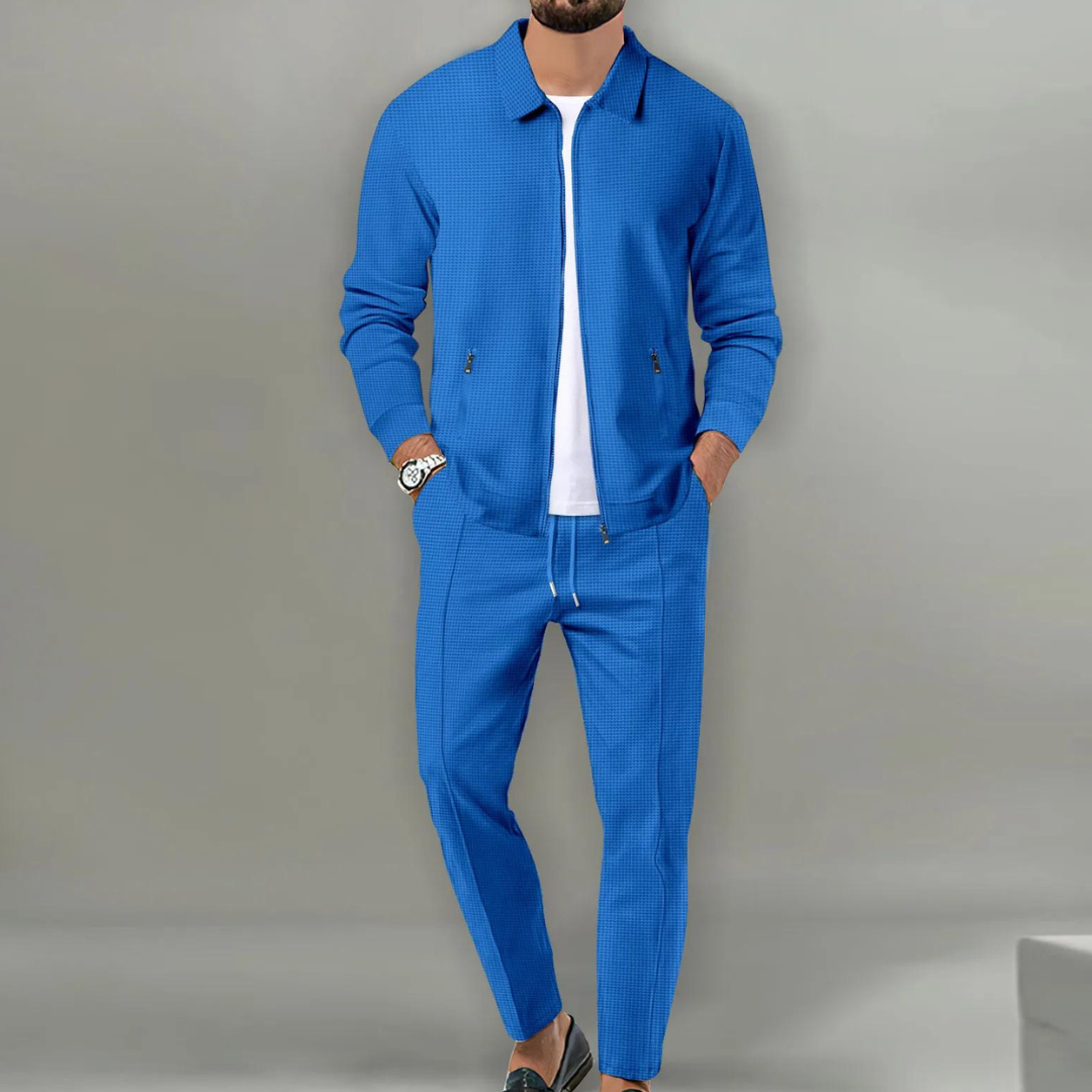 Completo Uomo Casual Due Pezzi Vestibilità Regular