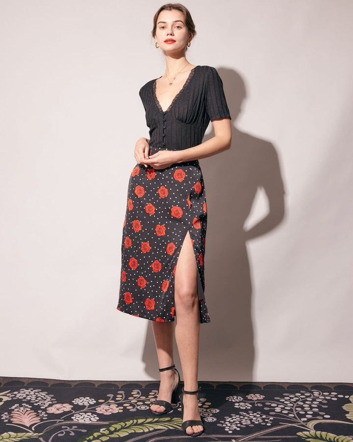 T-shirt Donna Scollo a V Stile Raffinato