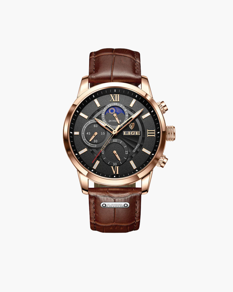 Orologio Uomo Classico Impermeabile Stile Elegante