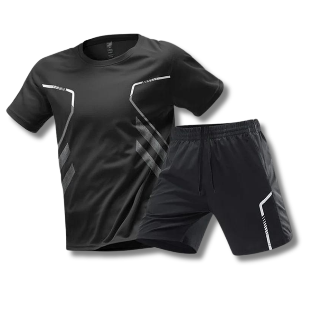 Abbigliamento Sportivo Uomo Tessuto Traspirante Vestibilità Estiva - Vesarelli