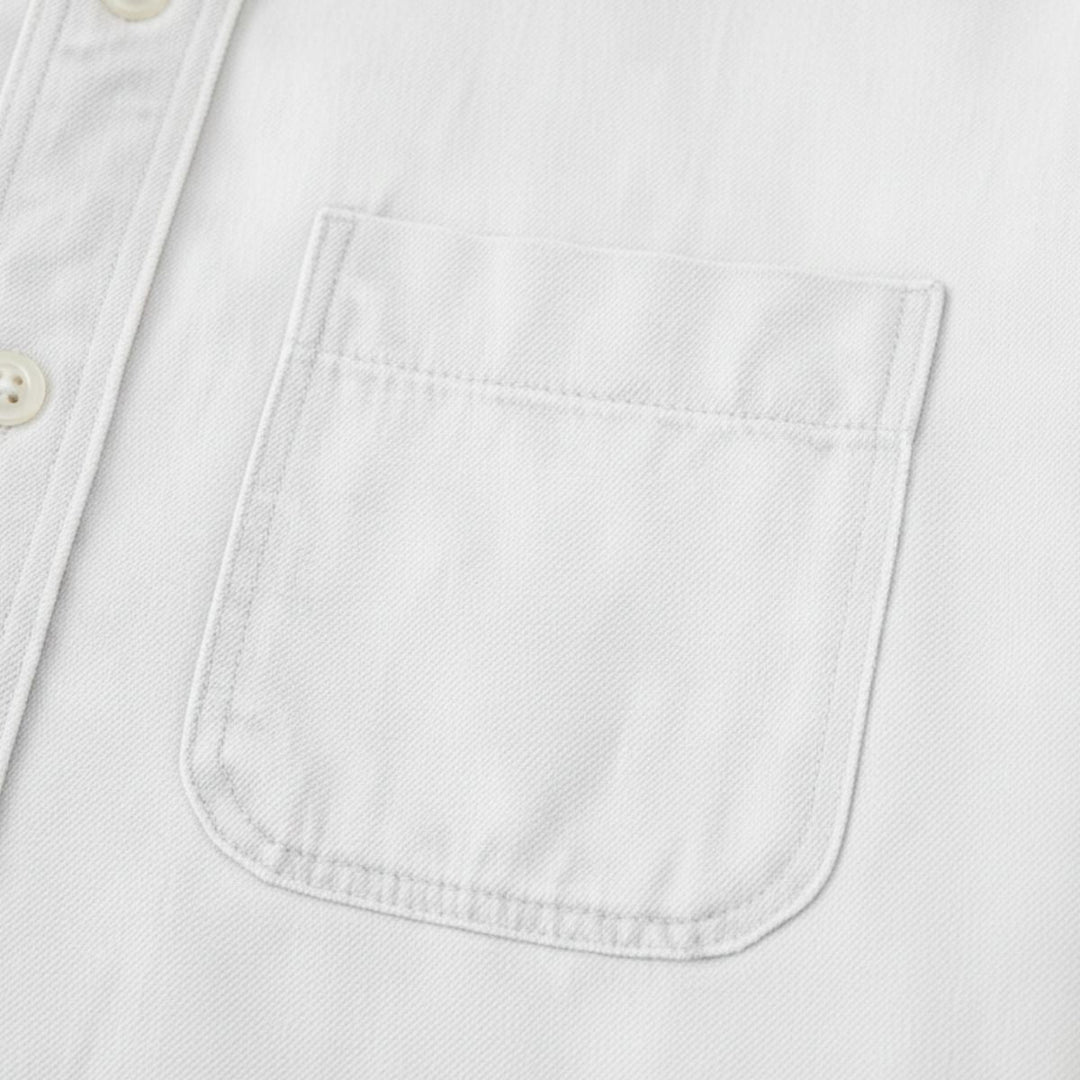 Camicia Uomo in Cotone Jeans Stile Casual