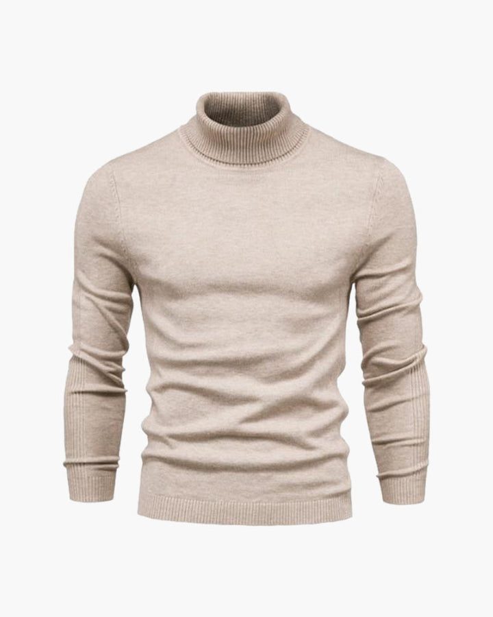 Maglione Uomo Collo Alto Morbido Stile Formale - Vesarelli
