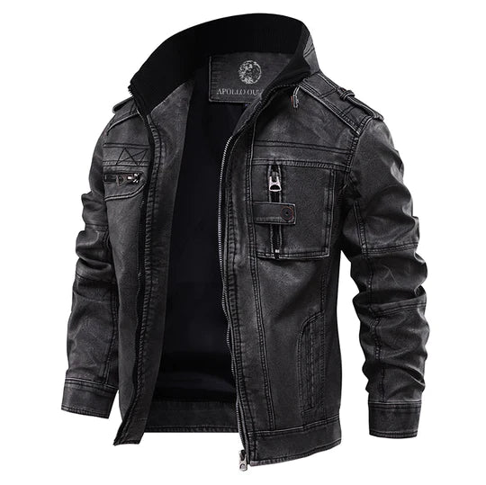 Giacca Uomo in Denim Tessuto Denim Vestibilità Classica - Vesarelli