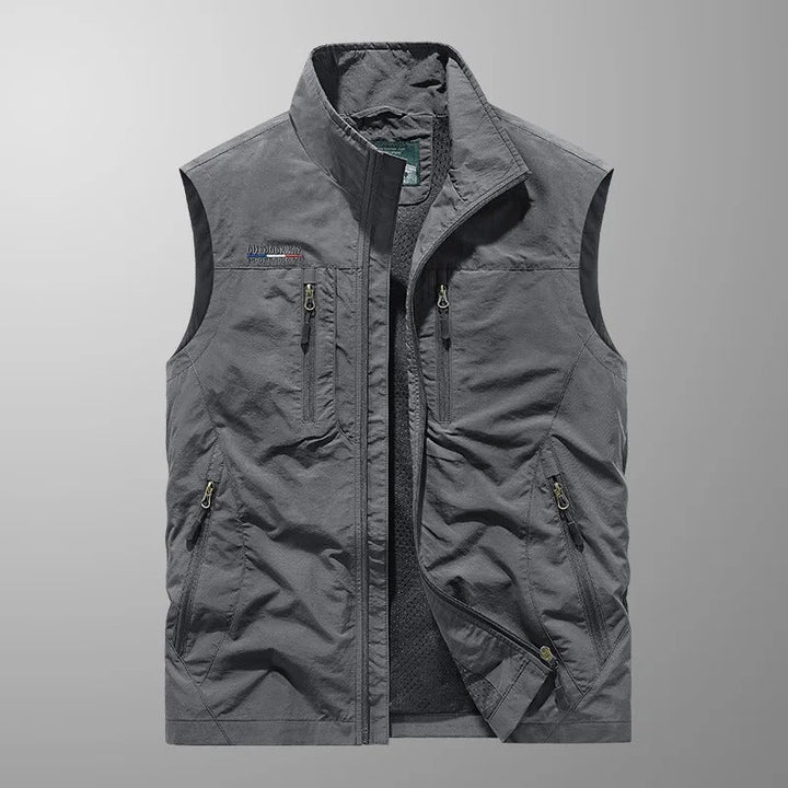 Gilet Uomo Multitasche Leggero Resistente e Comodo
