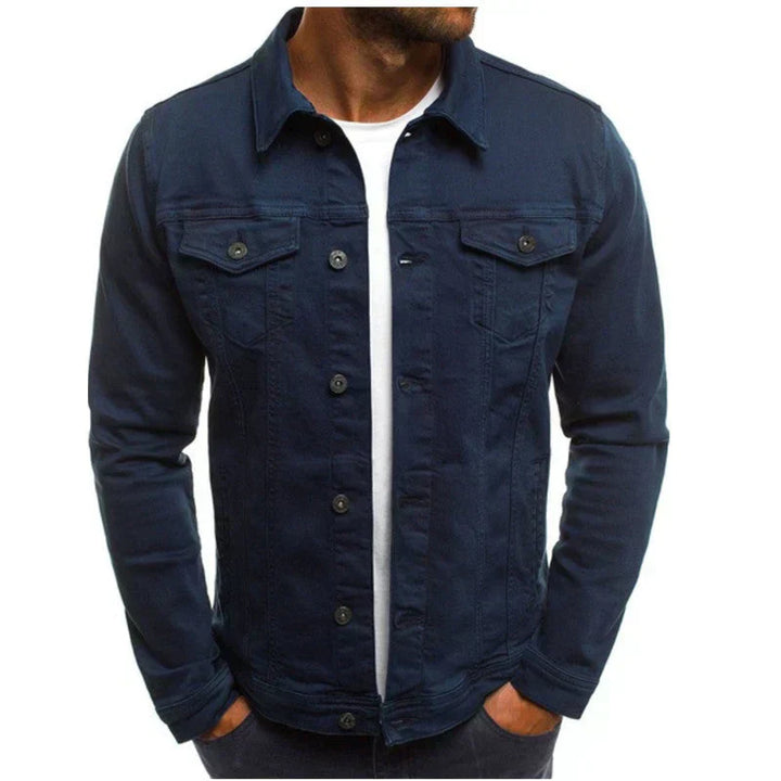 Giacca Uomo Button Down Tasche Comode Stile Pratico