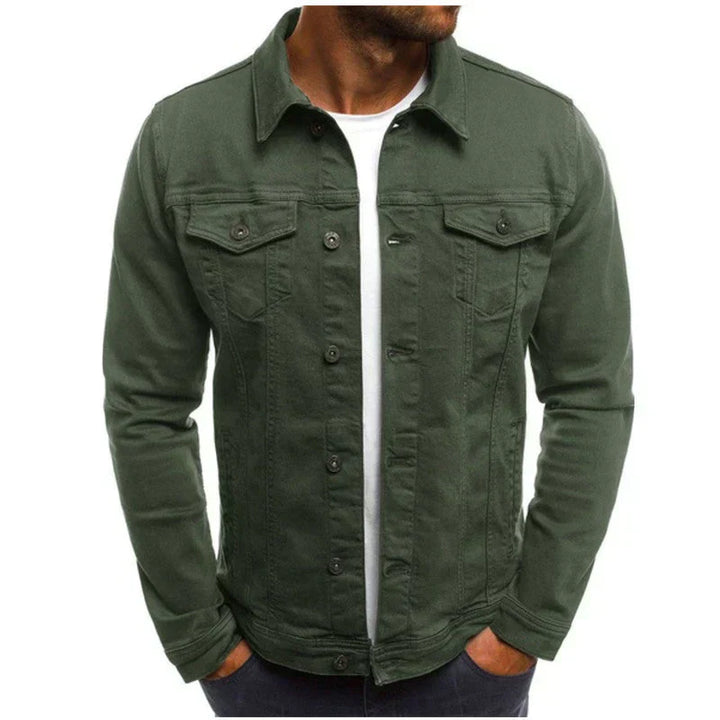 Giacca Uomo Button Down Tasche Comode Stile Pratico