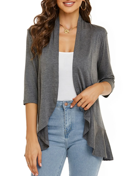 Cardigan Donna Estivo Morbido Caldo e Accogliente - Vesarelli