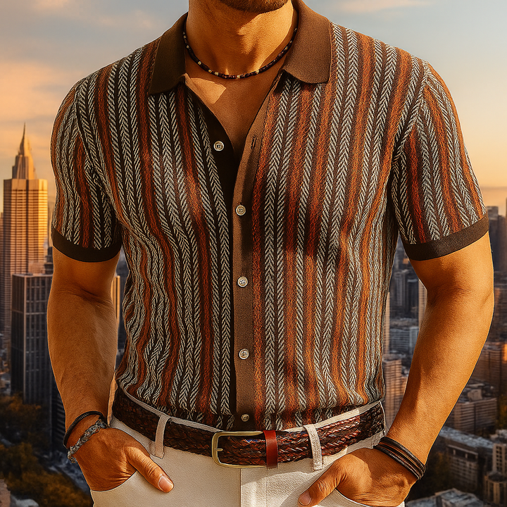 Camicia Uomo Cotone Colletto Classico Stile Smart Casual