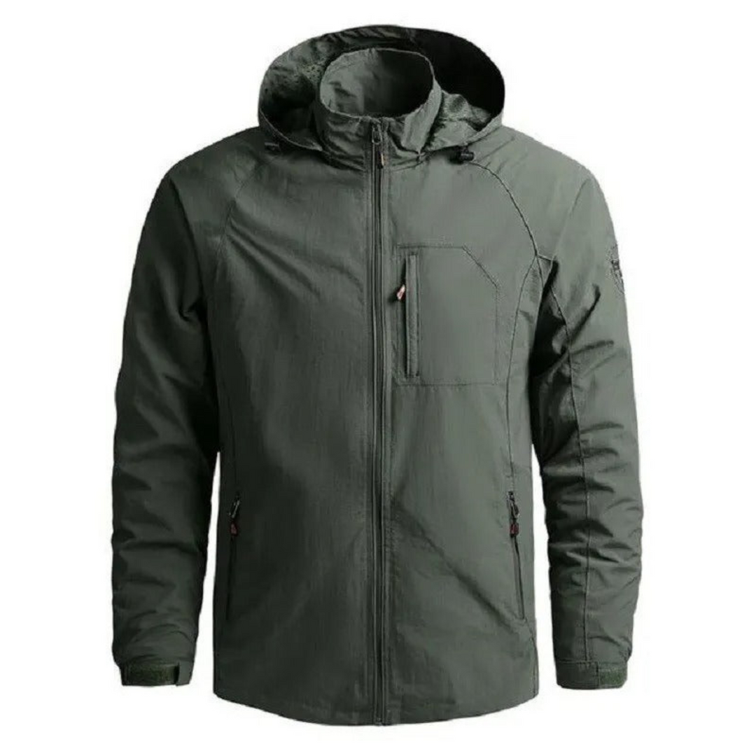 Giacca Cargo Uomo Leggera Vestibilità Regular