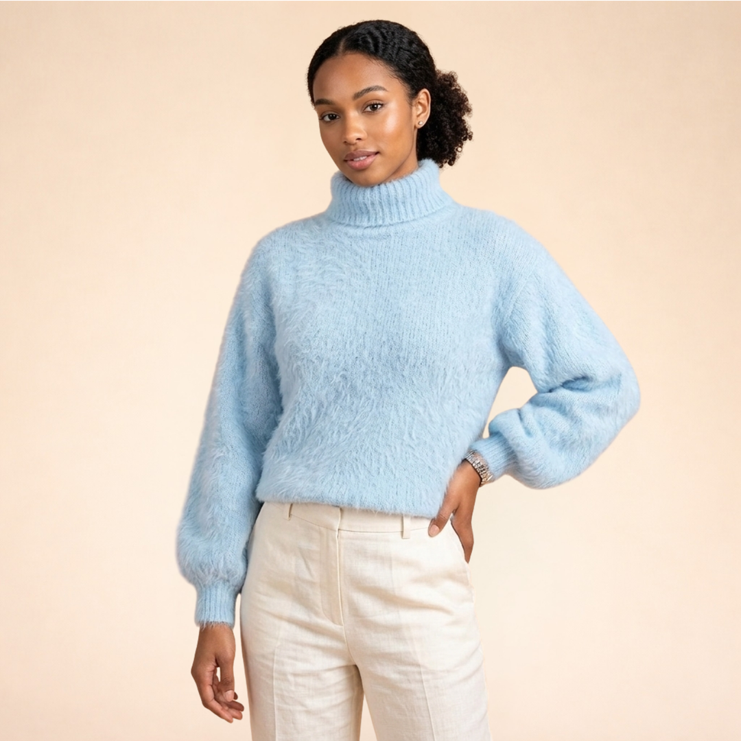 Maglione Donna Morbido Elegante Girocollo