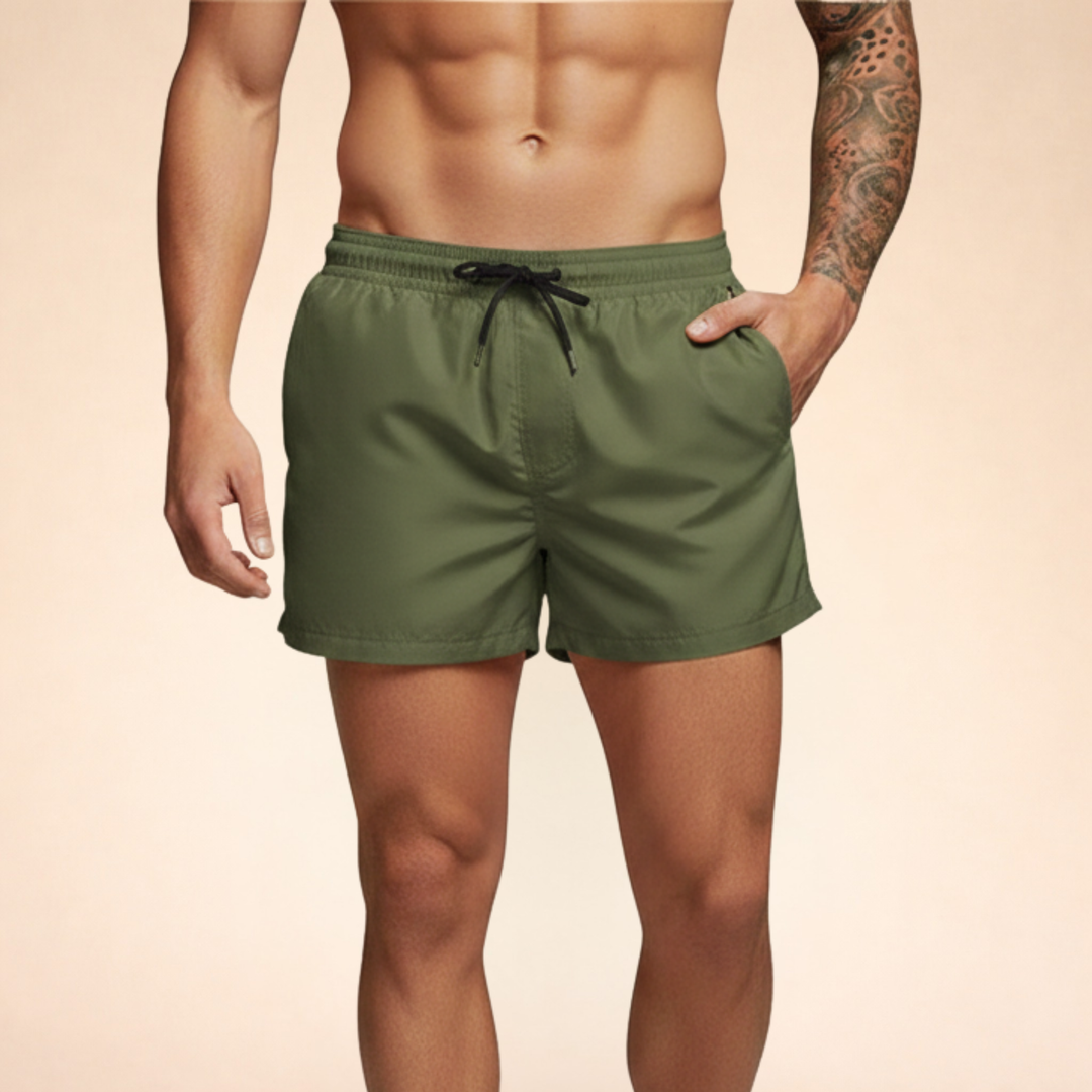 Pantaloncini Uomo Leggeri Tessuto Traspirante Comodi