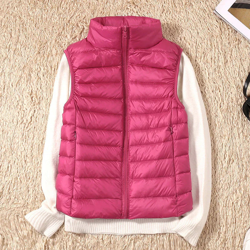 Gilet Donna Leggero Multistagione Vestibilità Regolare