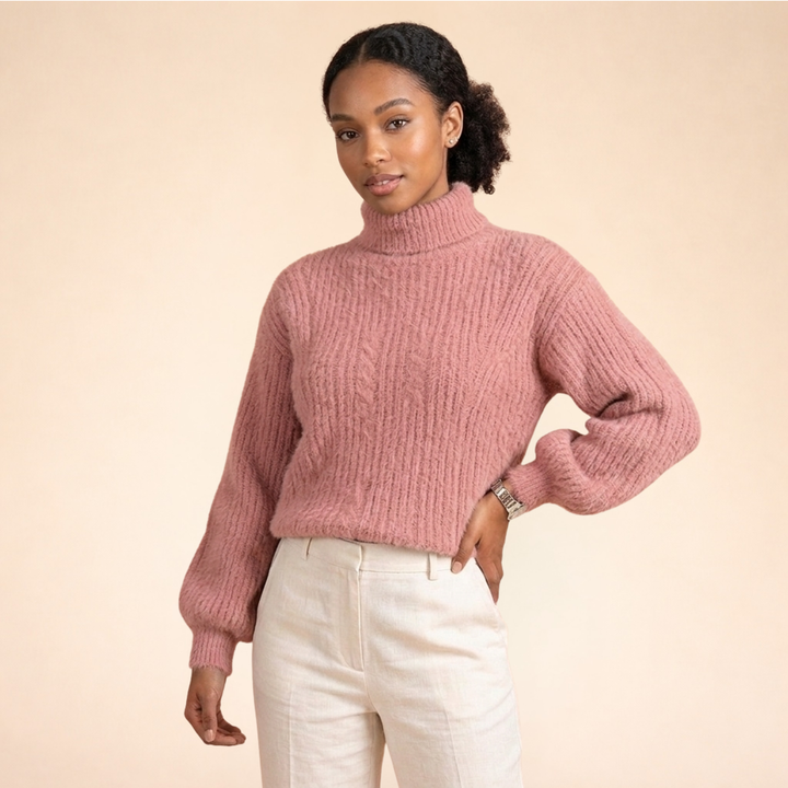 Maglione Donna Morbido Elegante Girocollo