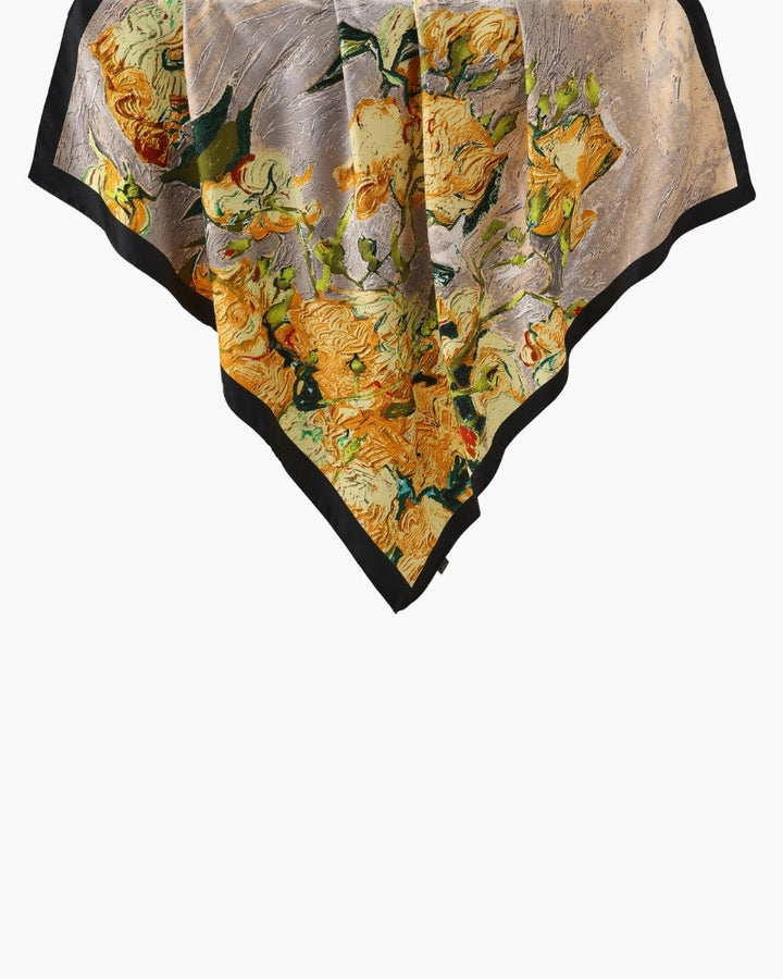 Foulard Donna Twill Seta Morbido Artigianale