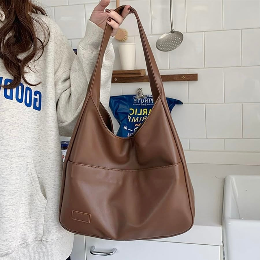 Borsa a Tracolla Donna in Pelle Spaziosa Resistente