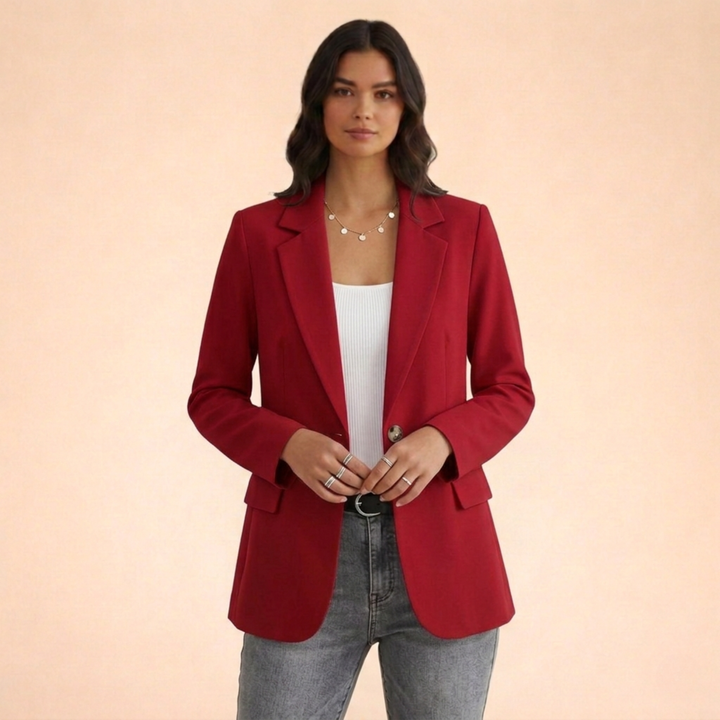 Blazer Donna Su Misura Vestibilità Regolare Versatile
