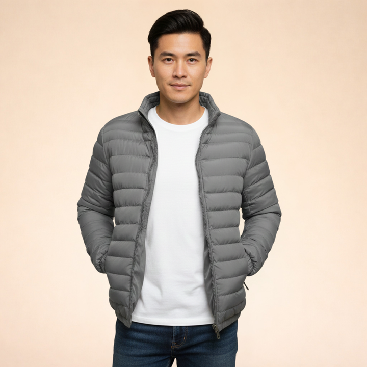 Piumino Uomo Leggero Imbottitura Morbida Slim Fit