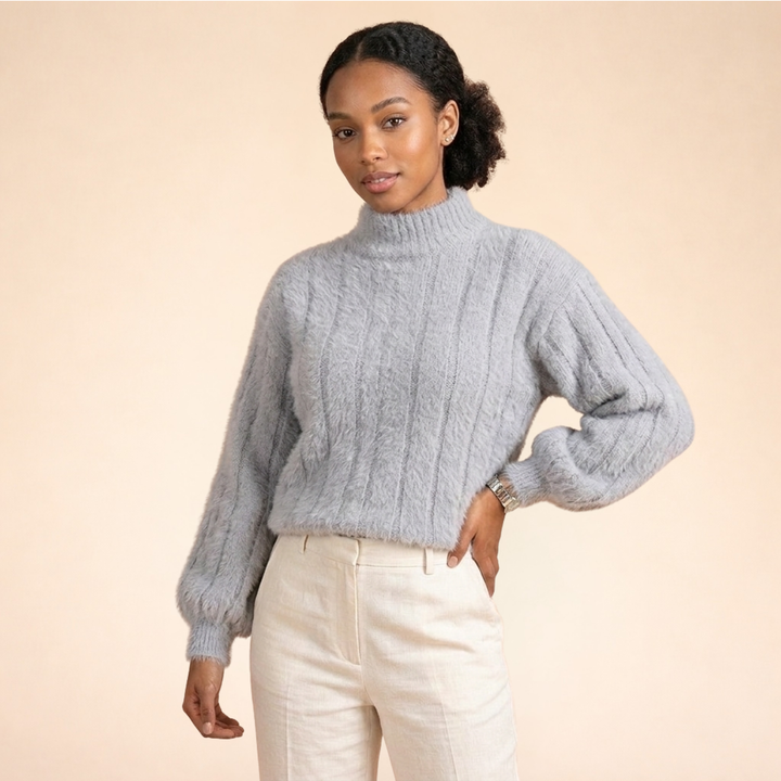 Maglione Donna Morbido Elegante Girocollo