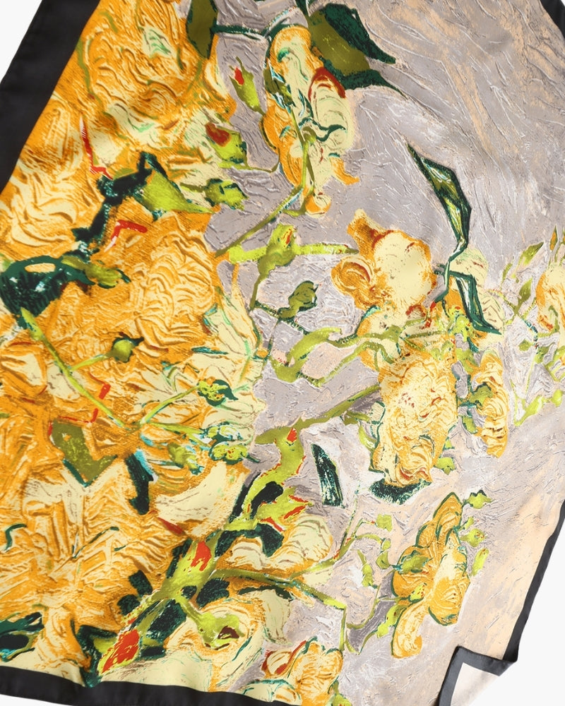 Foulard Donna Twill Seta Morbido Artigianale