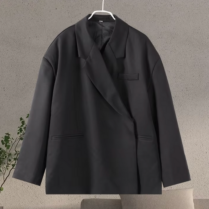Blazer Donna Taglio Oversize Manica Lunga